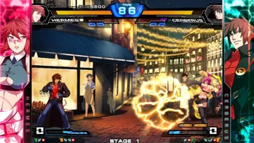 Chaos Code (USA) (v1.01) (Update) screen shot game playing